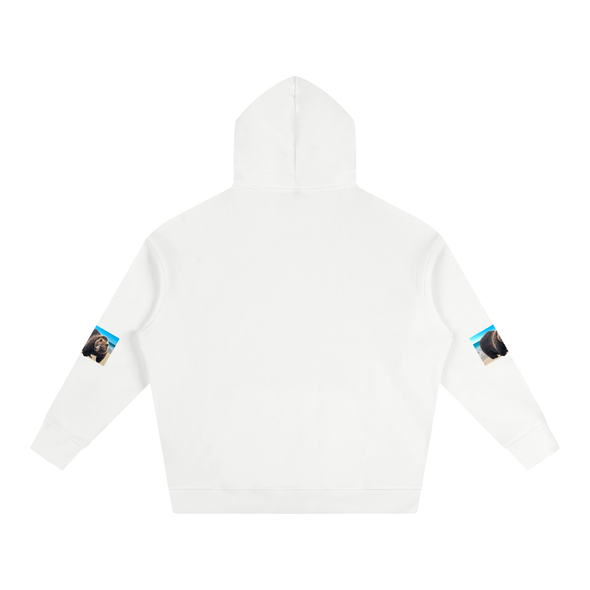 LW 123 Oversize Fleeced Hoodie