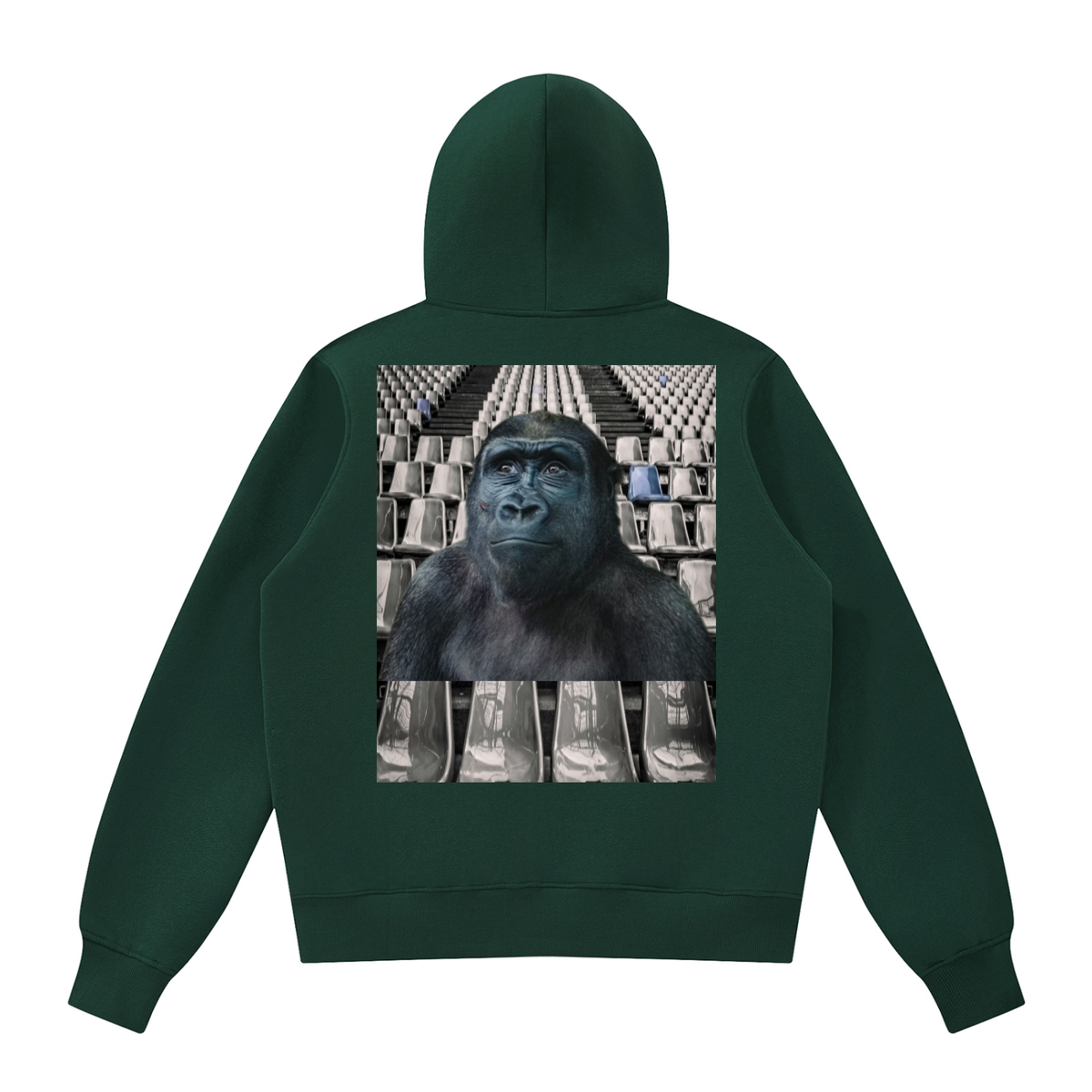 LW 123  Fleece Full Zip Hoodie