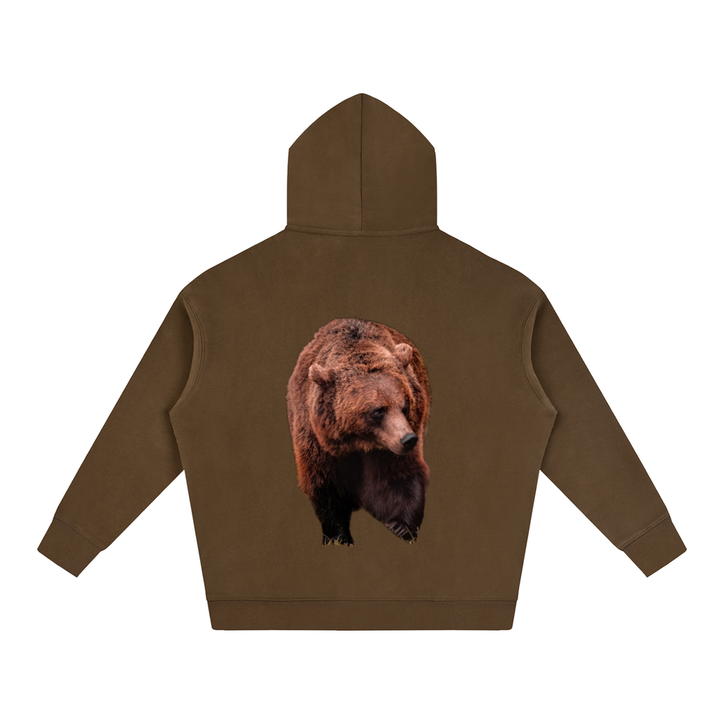 LW 123 Oversize Fleeced Hoodie