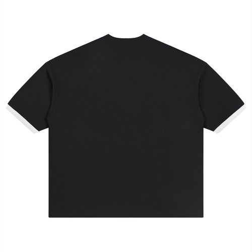 LW 123  Color Block Drop Shoulder T-Shirt