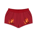 Women's Retro Contrast Binding Shorts