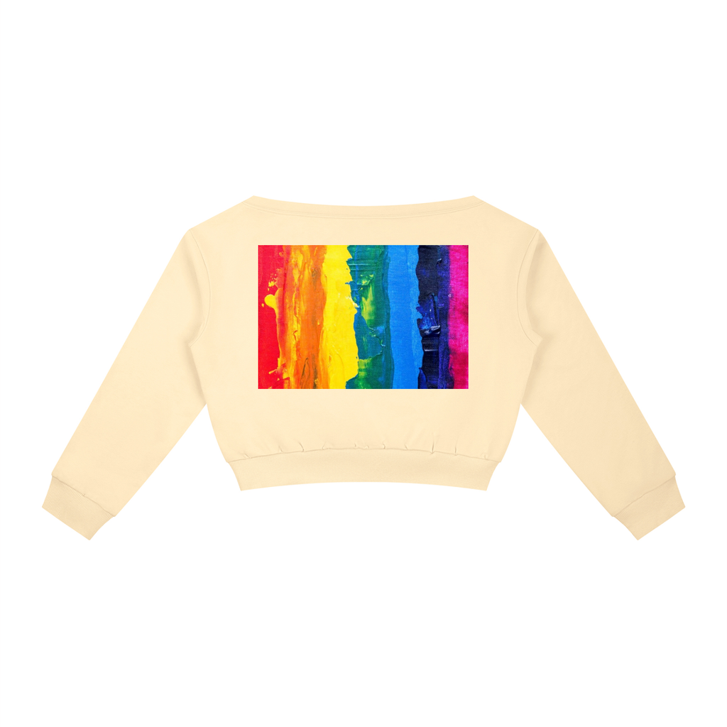 LW 123 Women's Off-Shoulder Sweatshirt