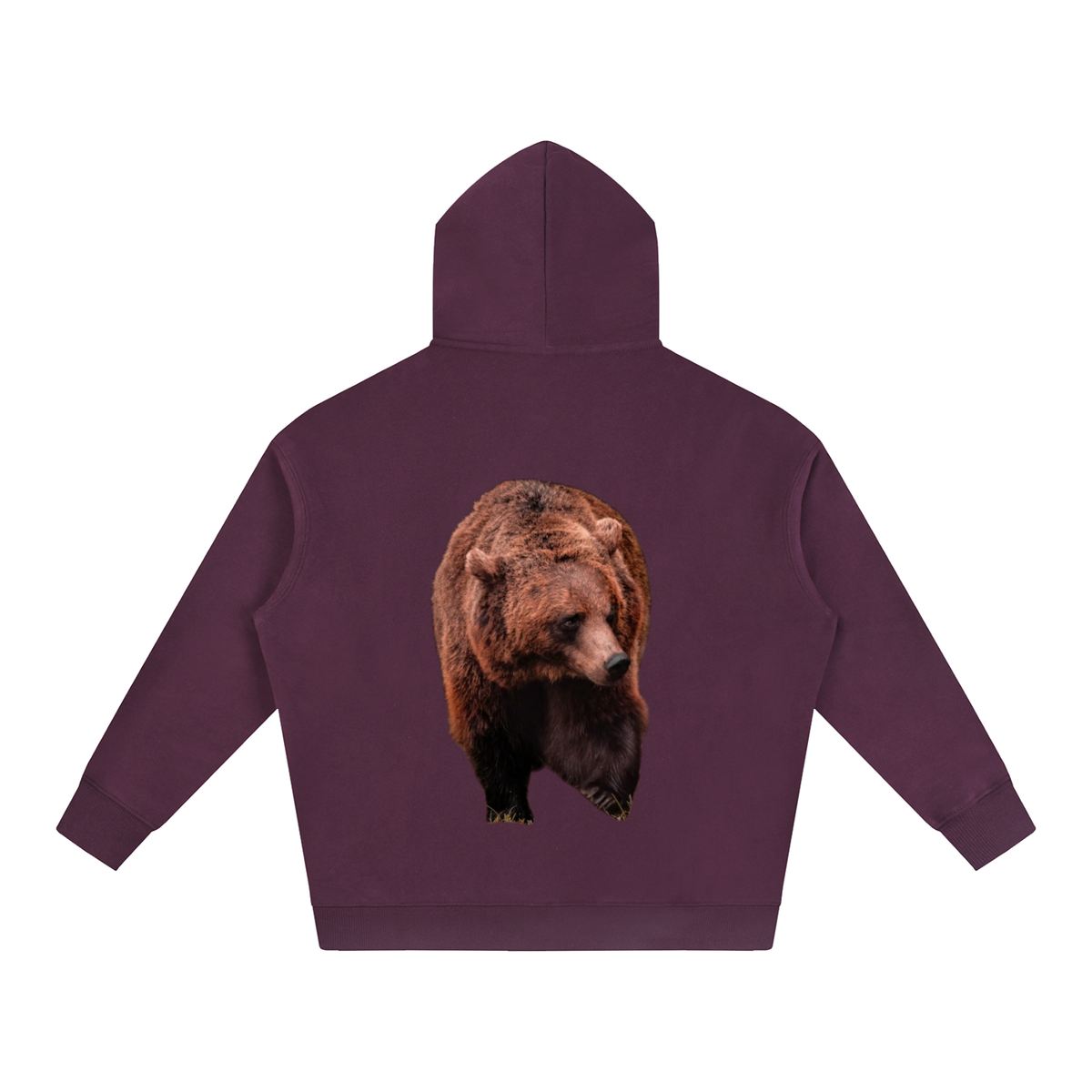 LW 123 Oversize Fleeced Hoodie