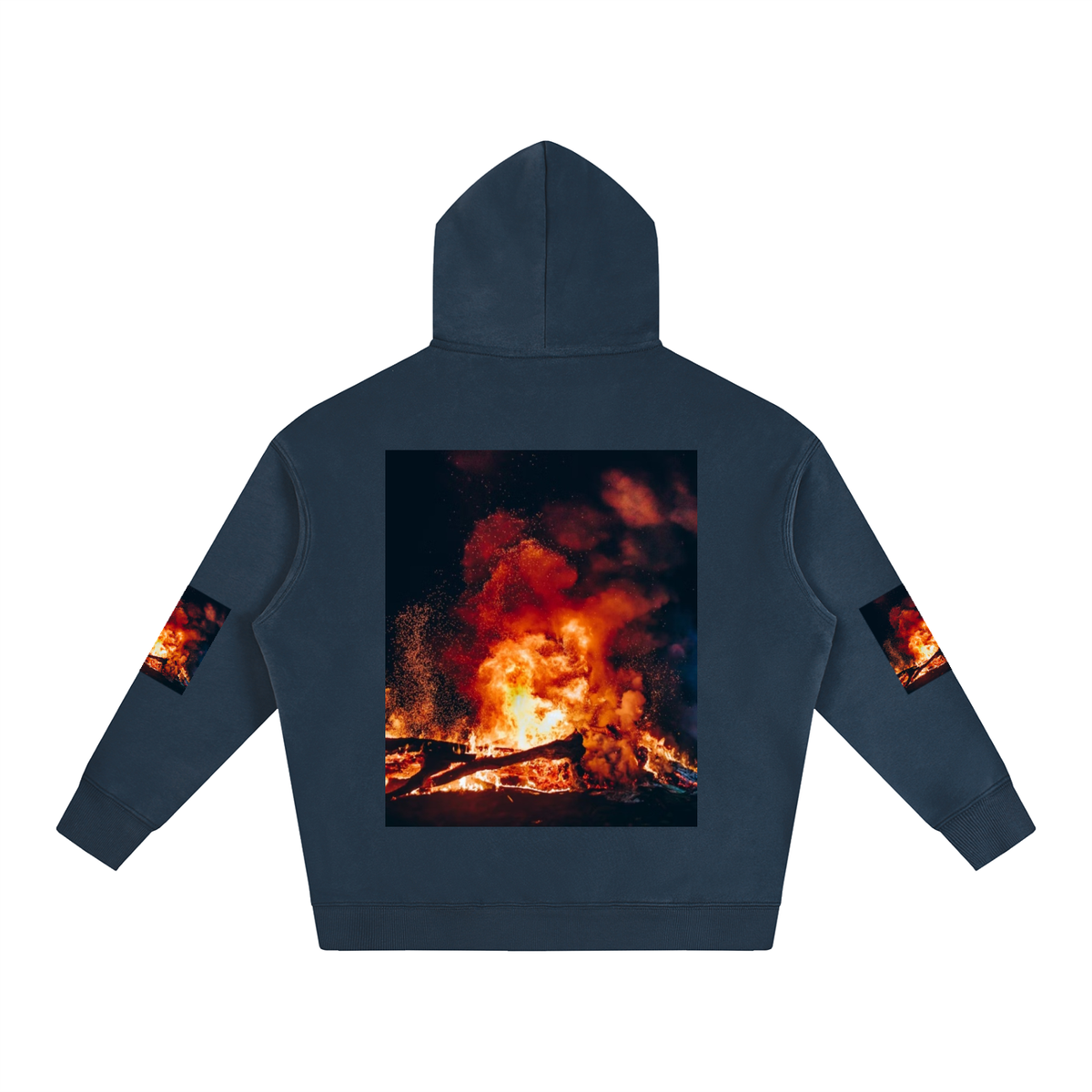 Oversize Fleeced Hoodie