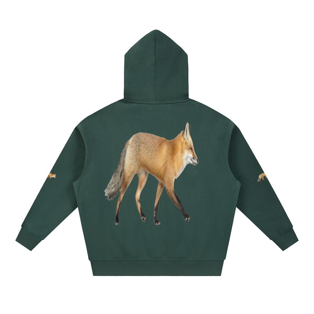 LW 123 Fox Fleece Hoodie