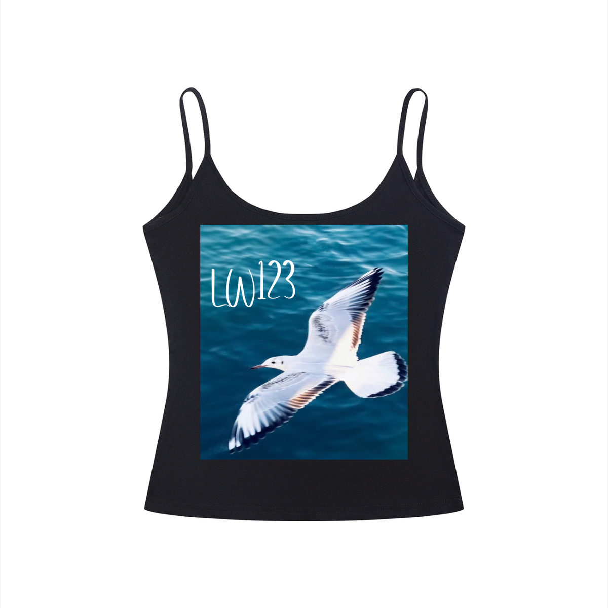 LW 123  Open-Back Tank Top