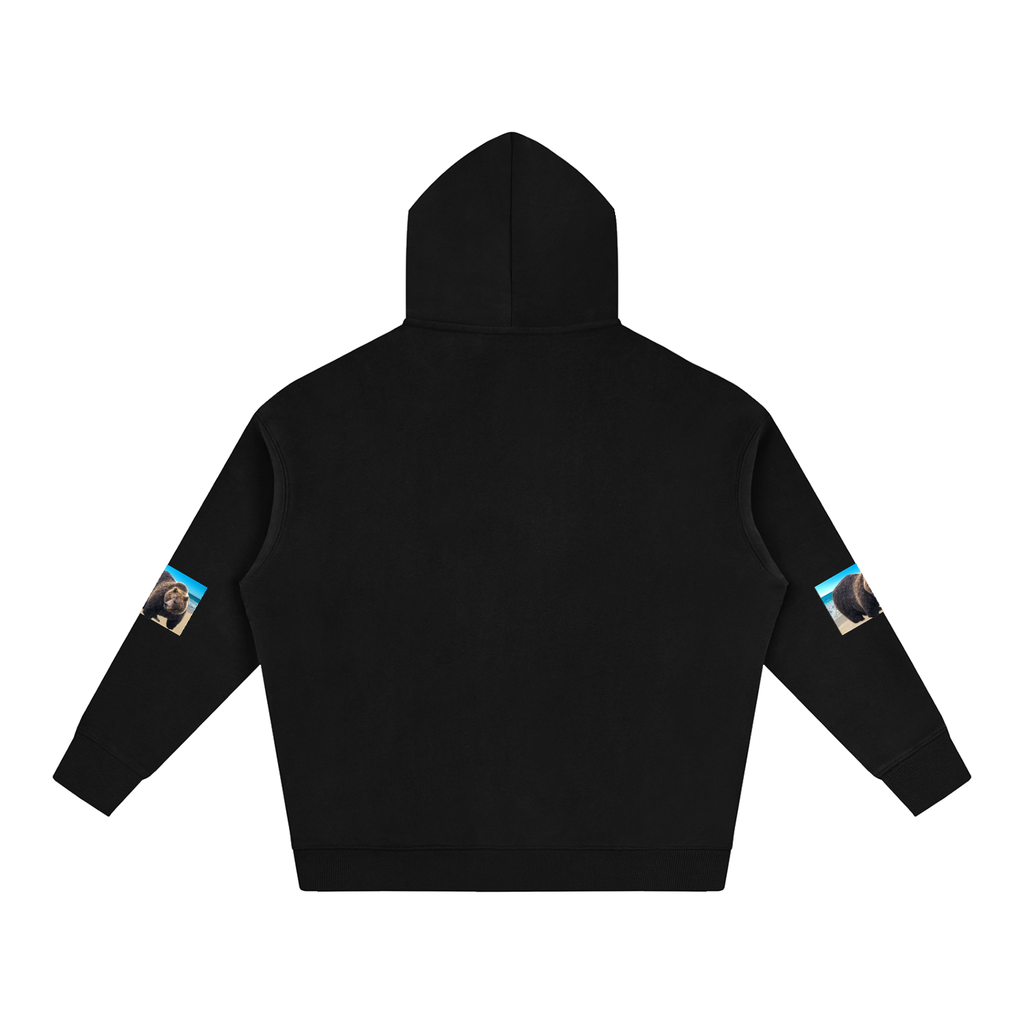 LW 123 Oversize Fleeced Hoodie