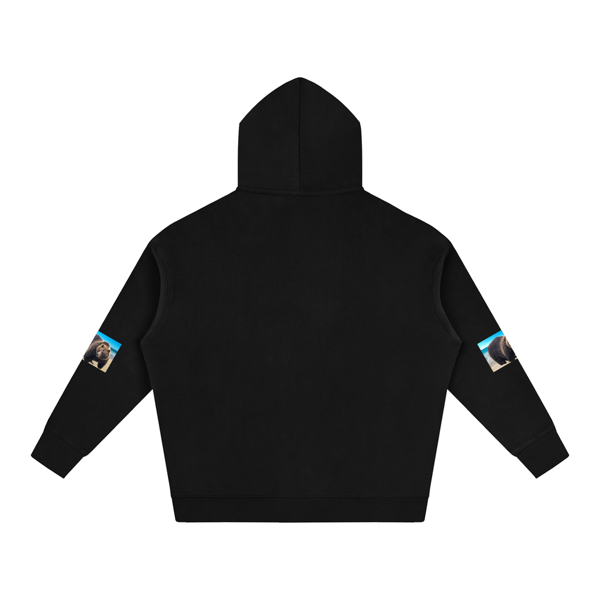 LW 123 Oversize Fleeced Hoodie