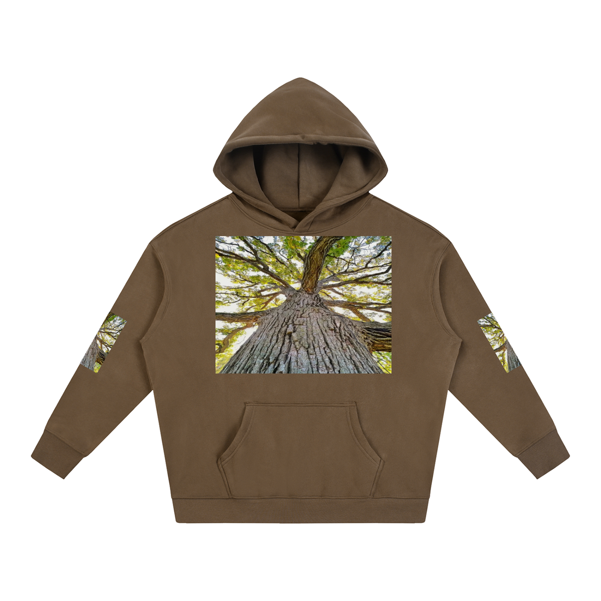 LW 123 Oversize Fleeced Hoodie
