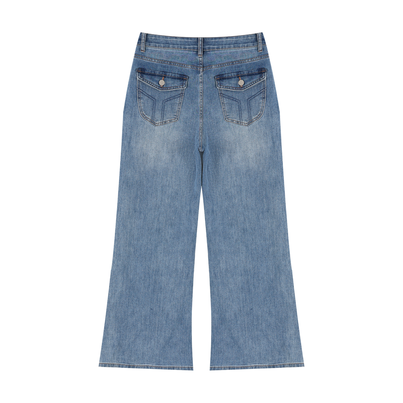 Women’s Vintage Wash Wide Leg Jeans