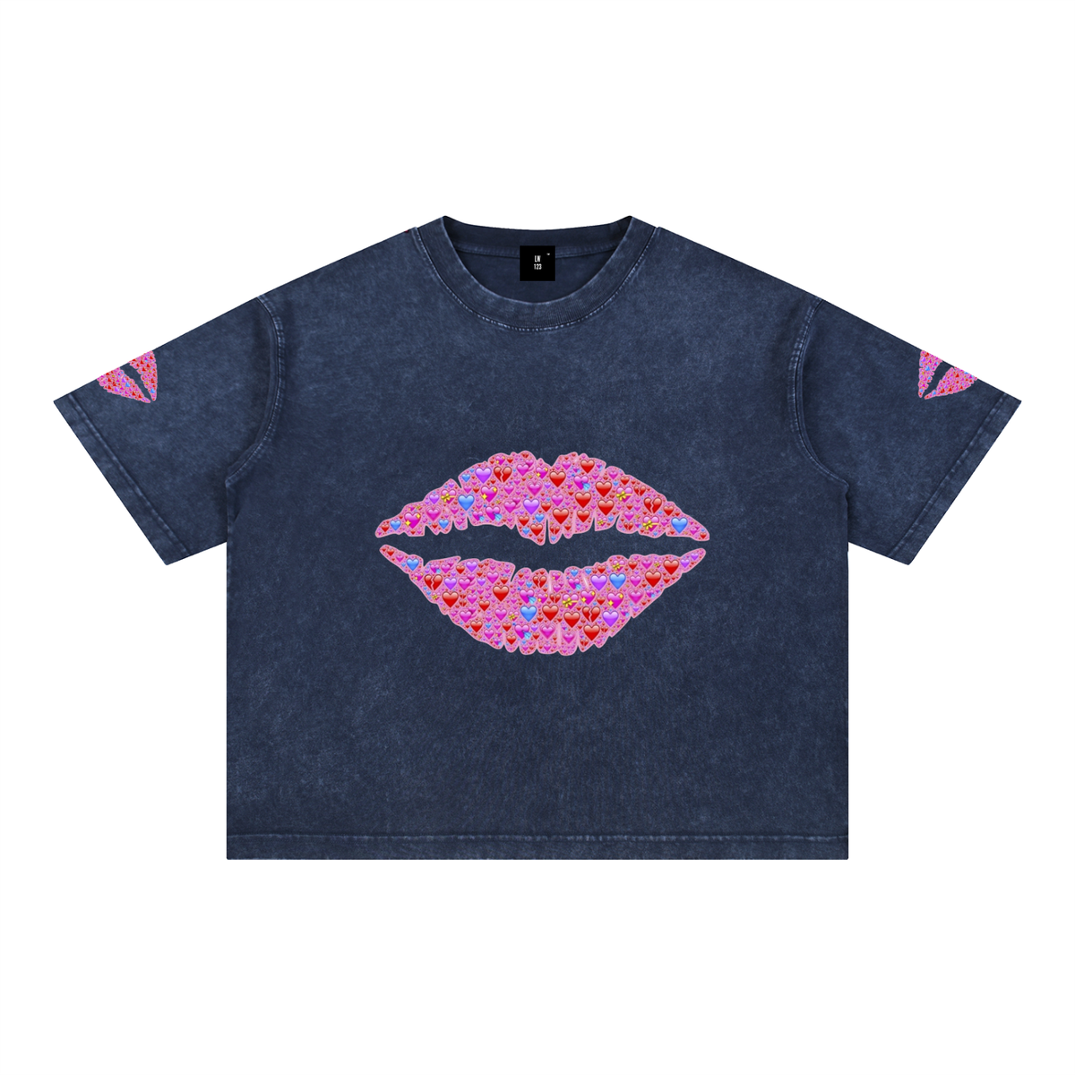 LW 123 Mineral Wash Boxy Cotton T-Shirt