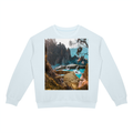 LW 123  Drop Shoulder Crewneck Sweatshirt