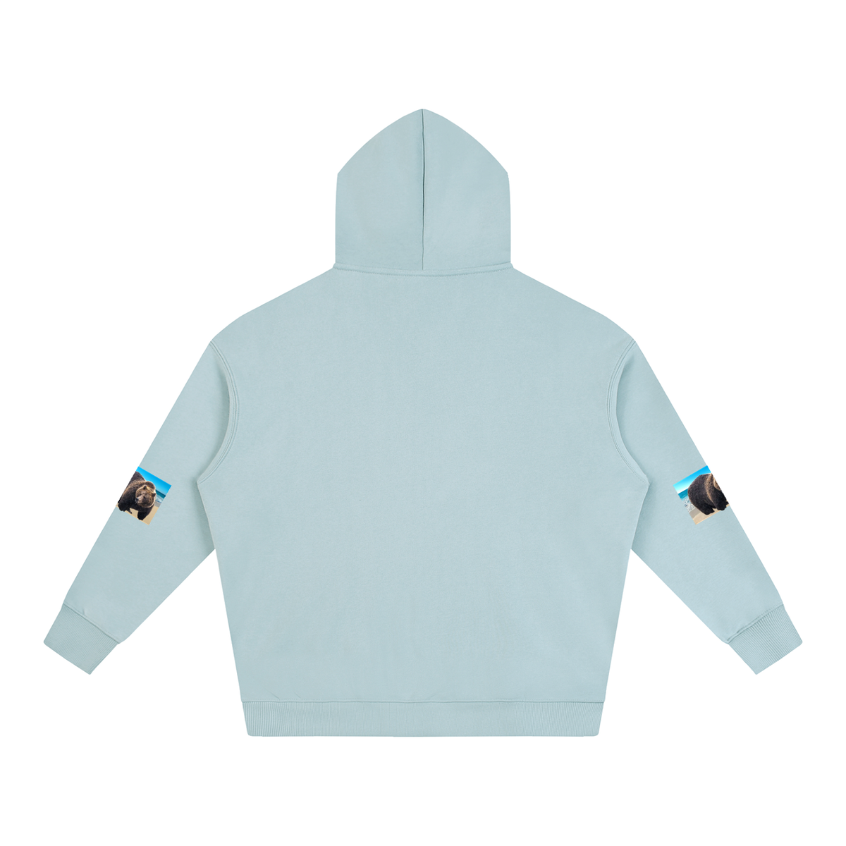 LW 123 Oversize Fleeced Hoodie
