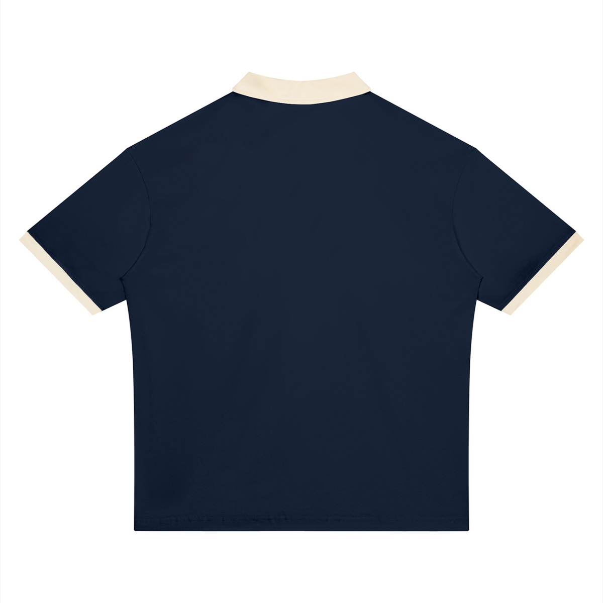 LW 123  Color Block Polo Shirt