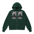 LW 123  Fleece Full Zip Hoodie