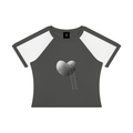 LW 123 Women’s Slim Raglan Color Block T-Shirt