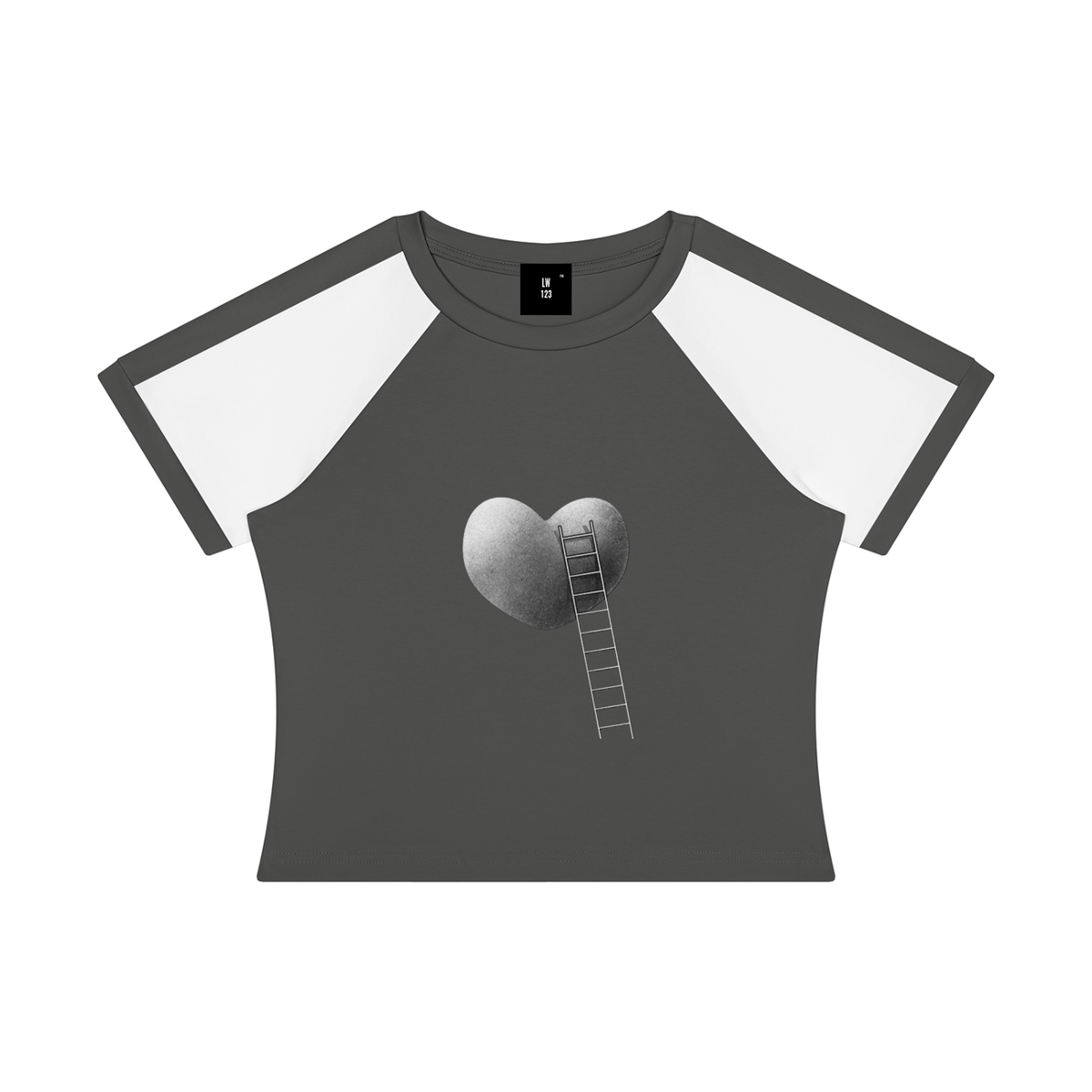 LW 123 Women’s Slim Raglan Color Block T-Shirt