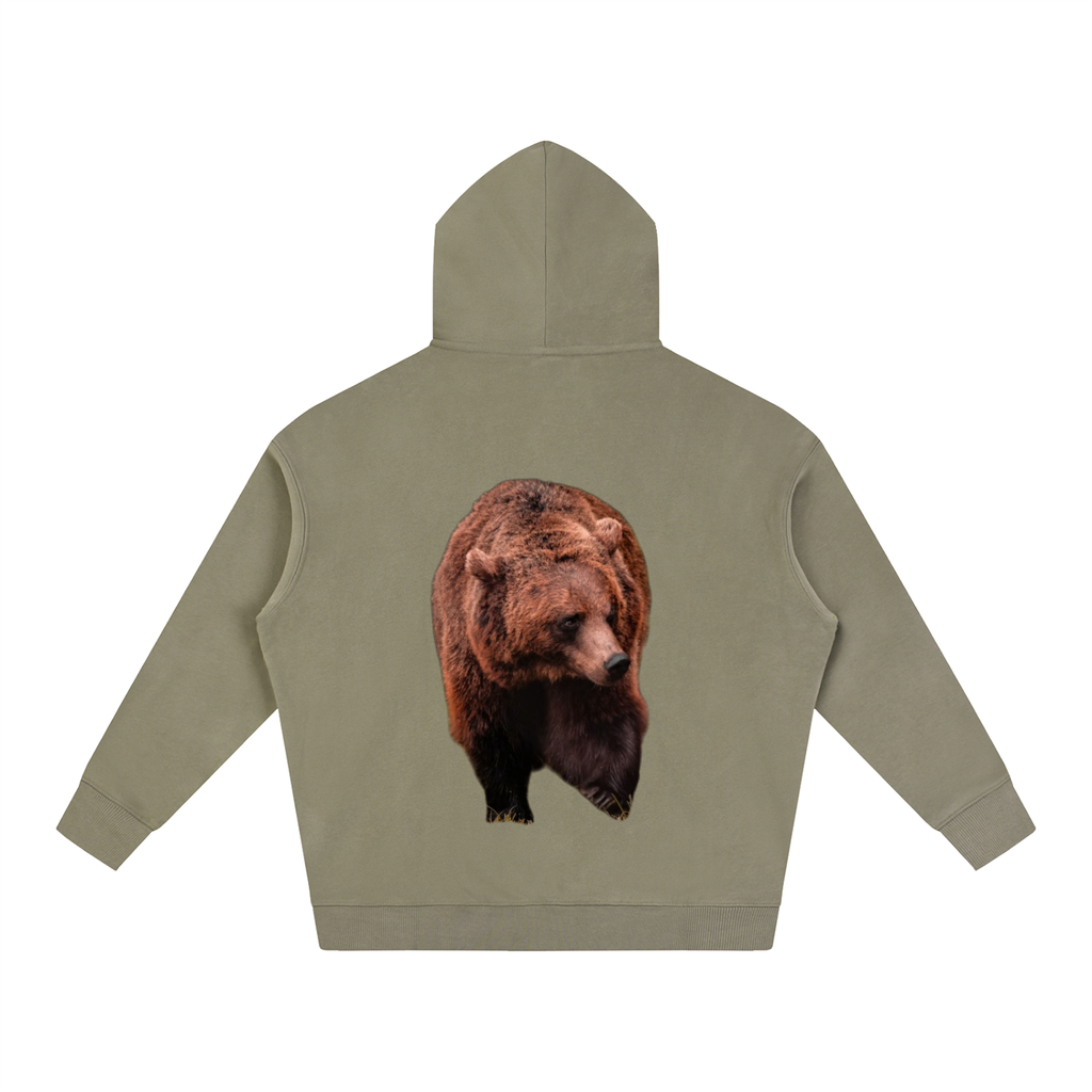 LW 123 Oversize Fleeced Hoodie