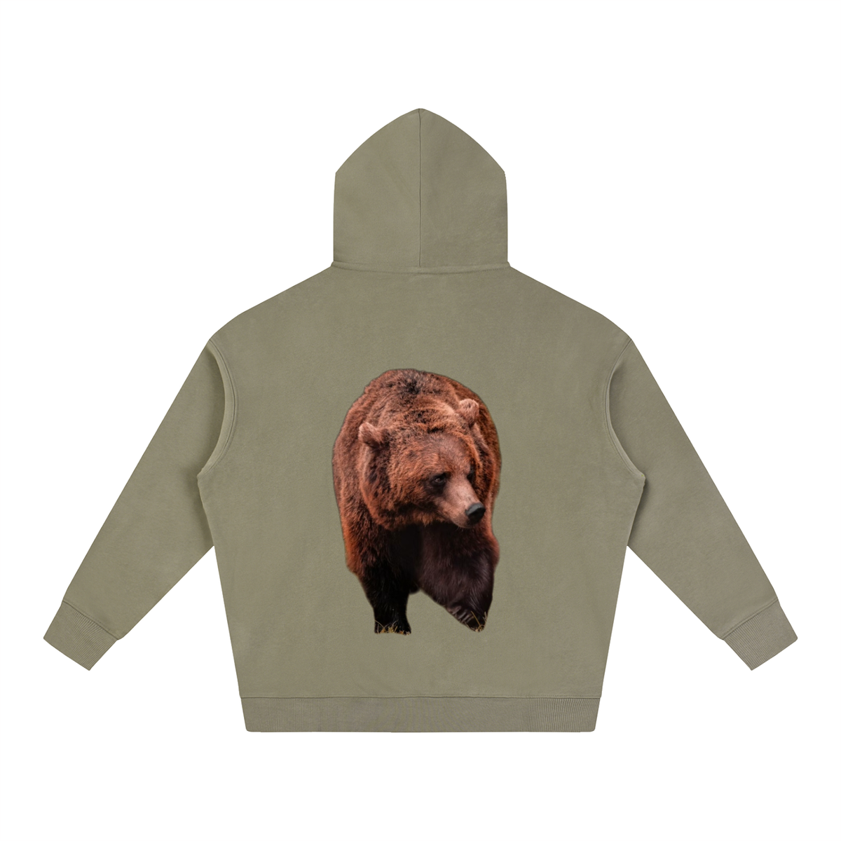 LW 123 Oversize Fleeced Hoodie