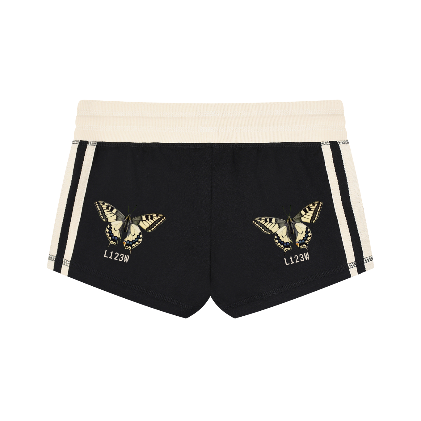 Women's Contrast Stripe Track Shorts