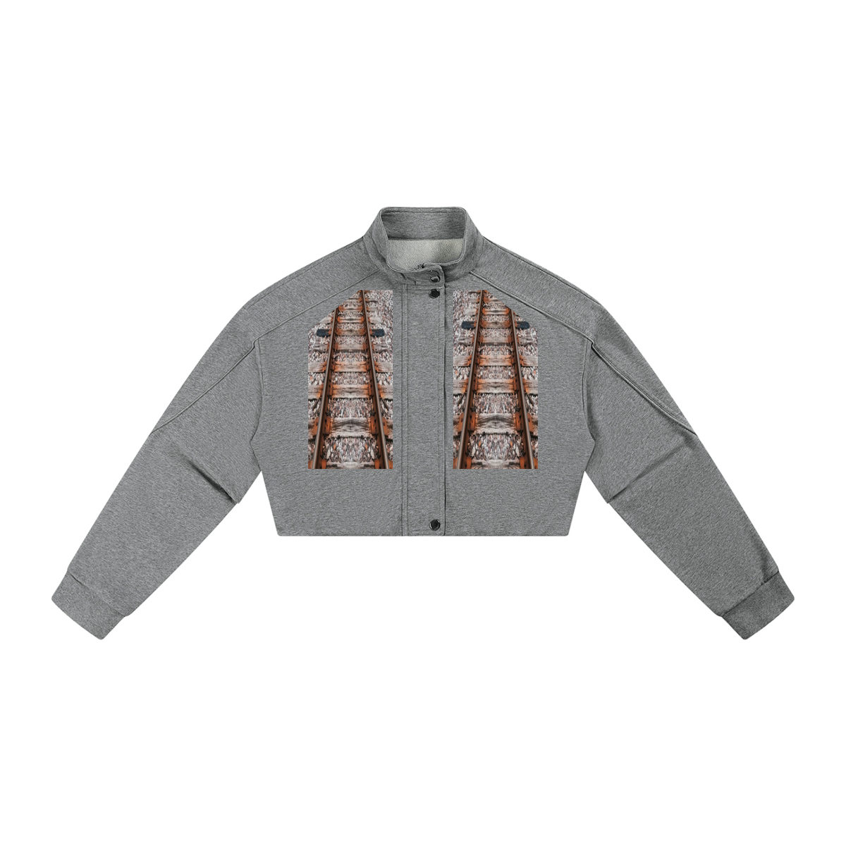 LW 123  Button-Front Jacket