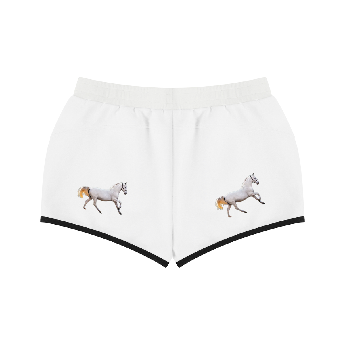 LW 123 Women's Retro Contrast Binding Shorts