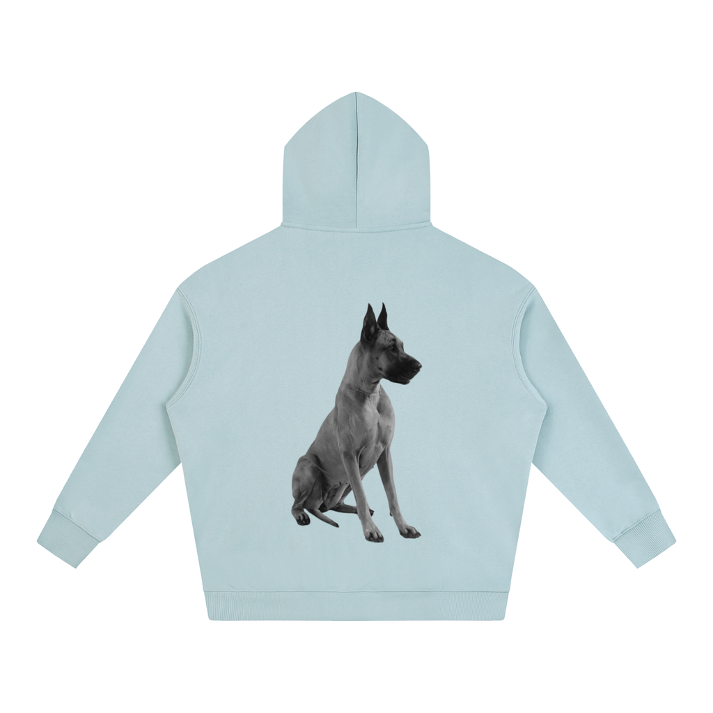 LW 123 Oversize Fleeced Hoodie