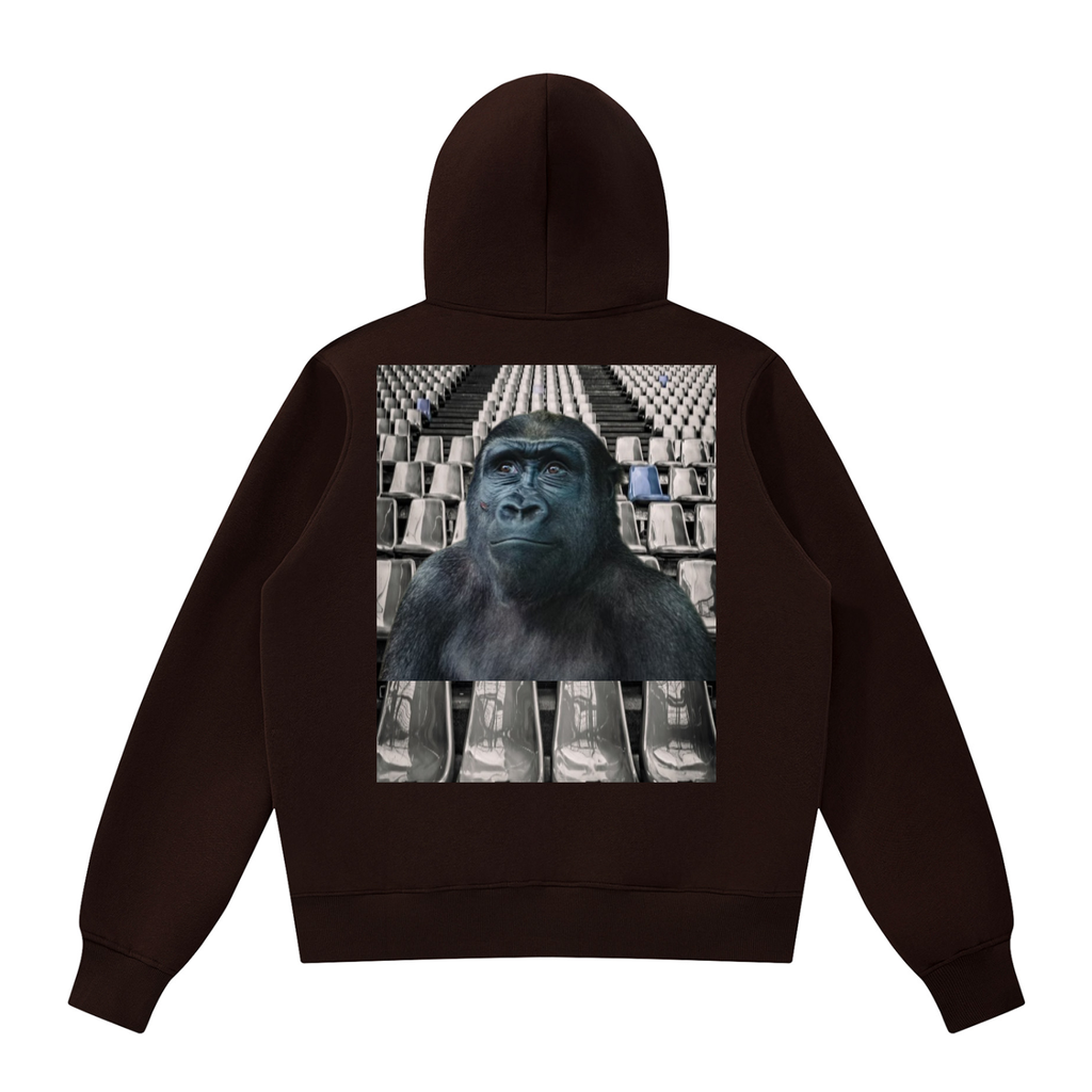 LW 123  Fleece Full Zip Hoodie