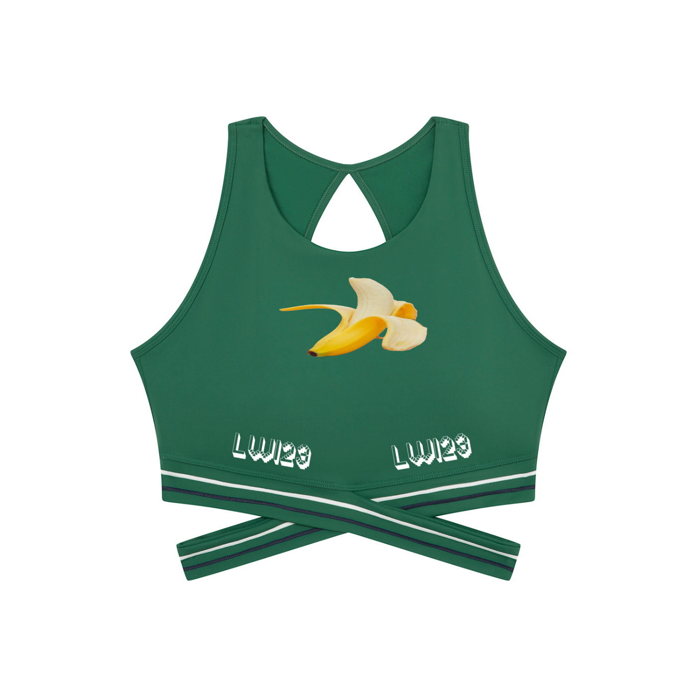 Women’s Criss-Cross Band Sports Bra