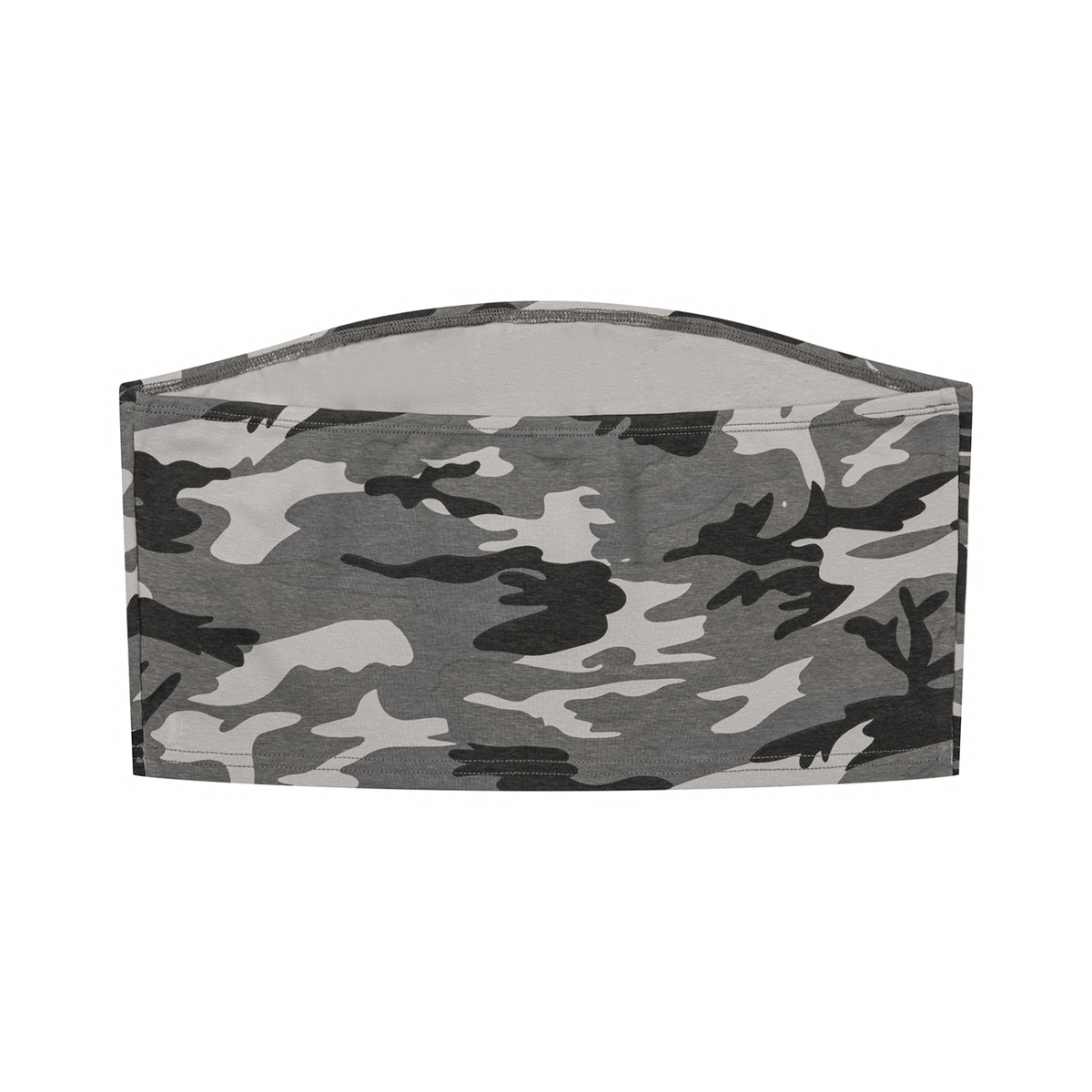 LW 123 Camo Cropped Tube Top