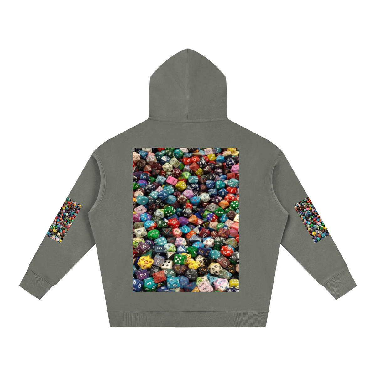 LW 123 Oversize Fleeced Hoodie