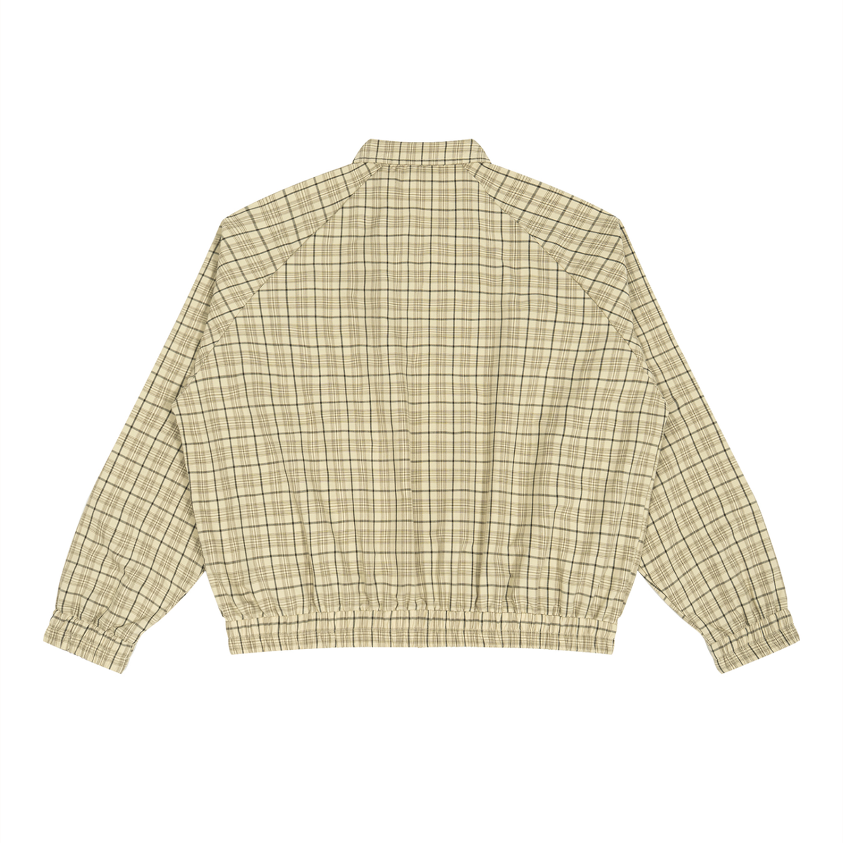 LW 123 Plaid Full-Zip Track Jacket
