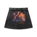 Women's Mineral Wash Mini Skirt