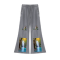 LW 123 Vintage Wash Flared Sweatpants