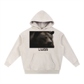 Snow Wash Fleece Oversize Hoodie