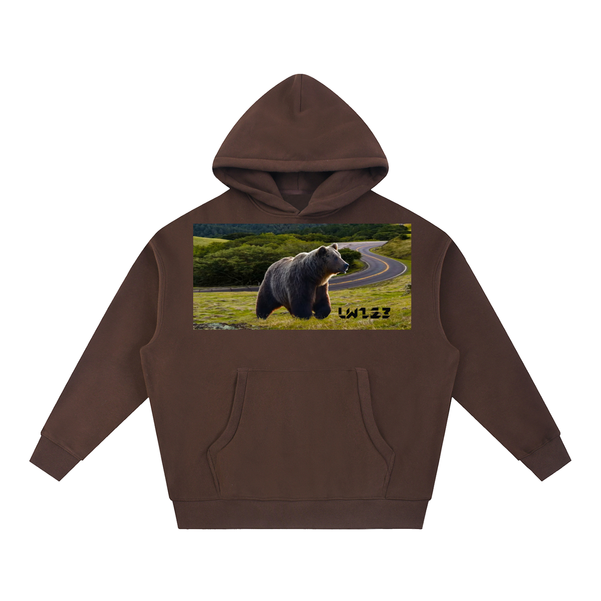 LW 123  Fleece Hoodie