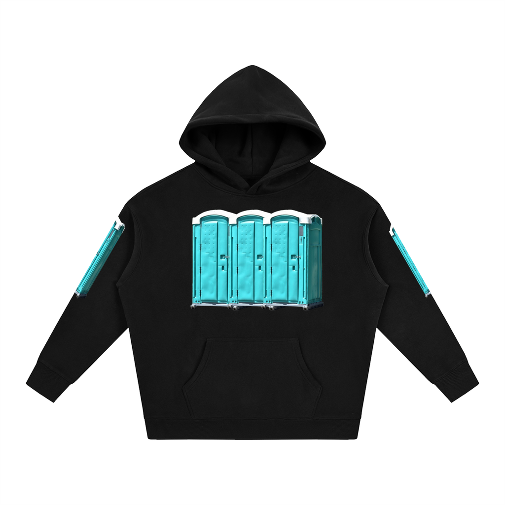 LW 123 Oversize Fleeced Hoodie