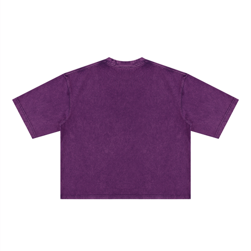 LW 123  Heavyweight Mineral Wash Boxy T-Shirt