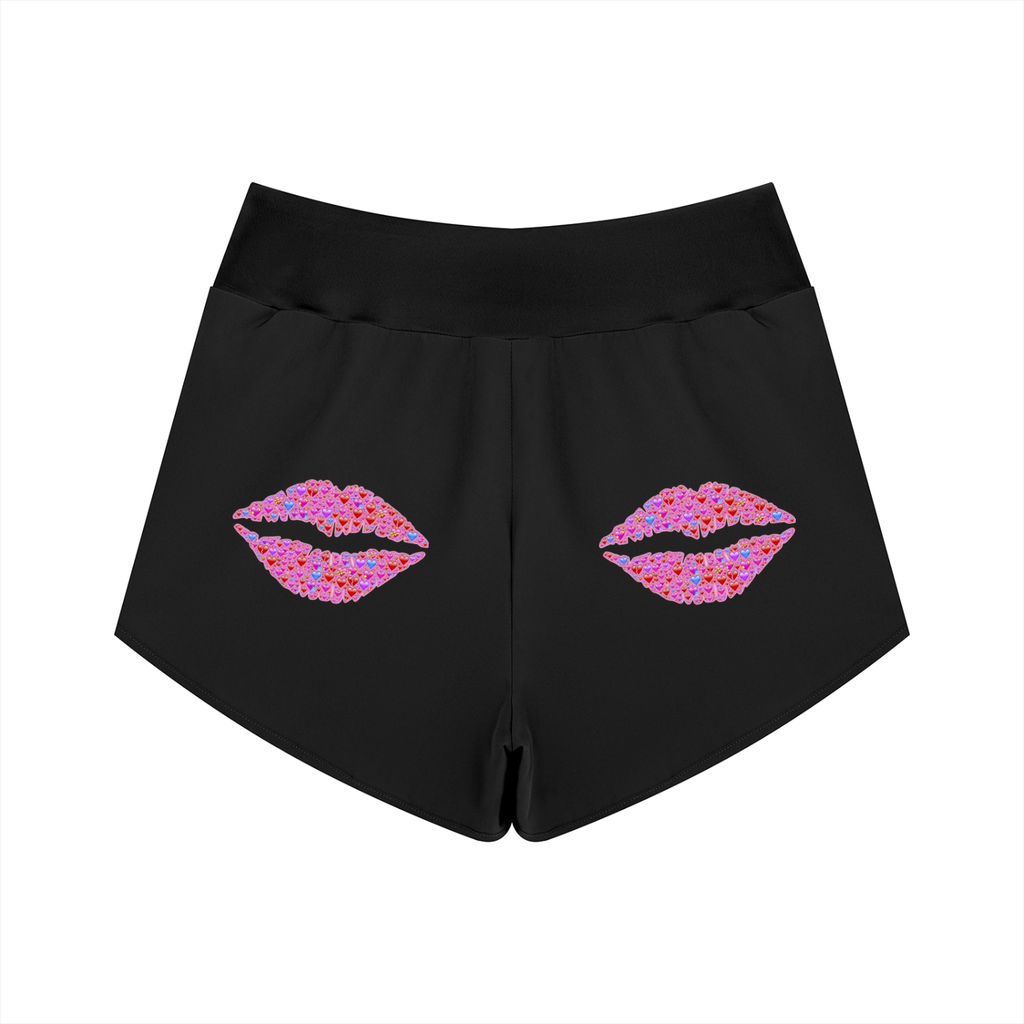 LW 123 Women's High Rise Yoga Shorts