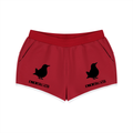 Women's Retro Contrast Binding Shorts