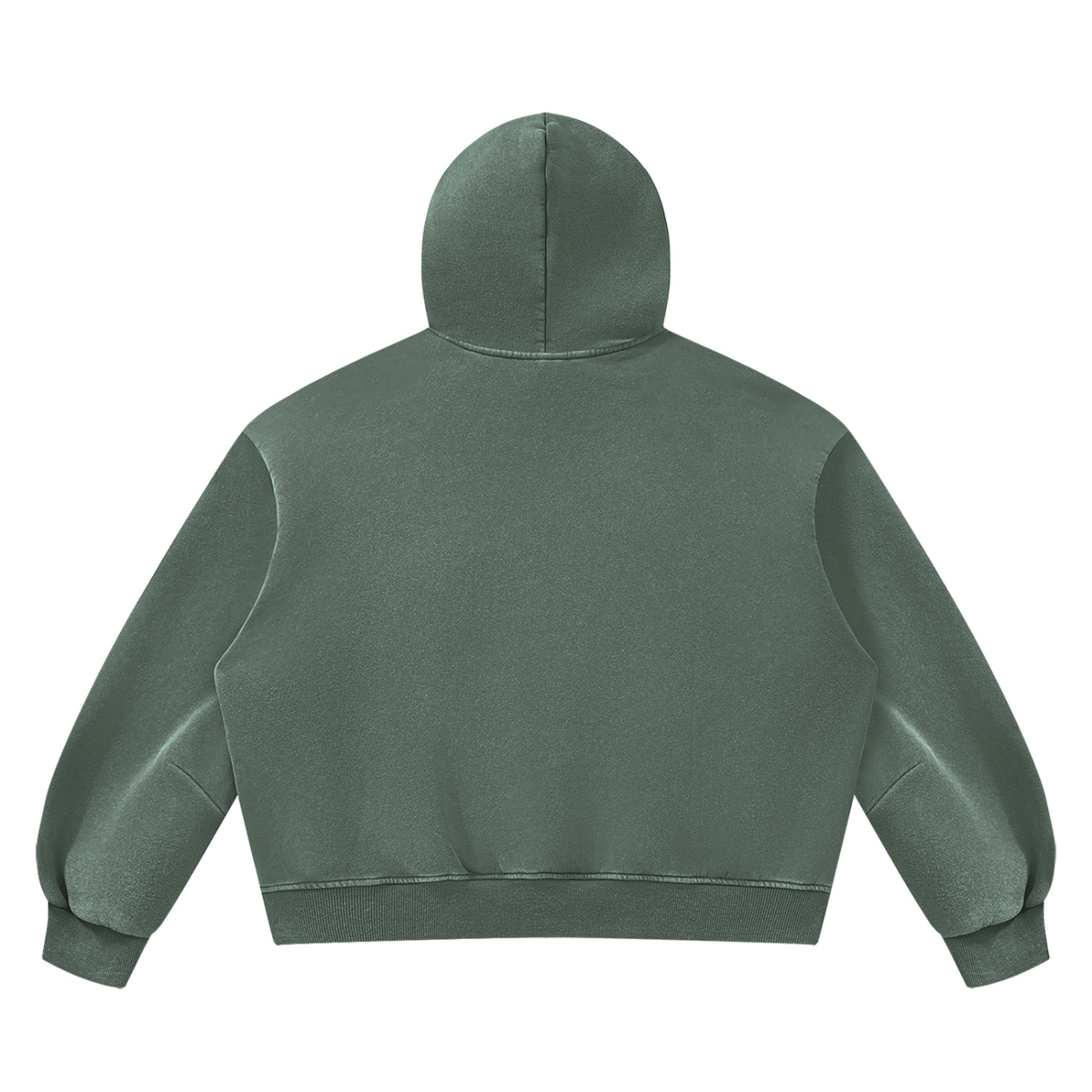 LW 123 Vintage Wash Boxy Fleece Hoodie