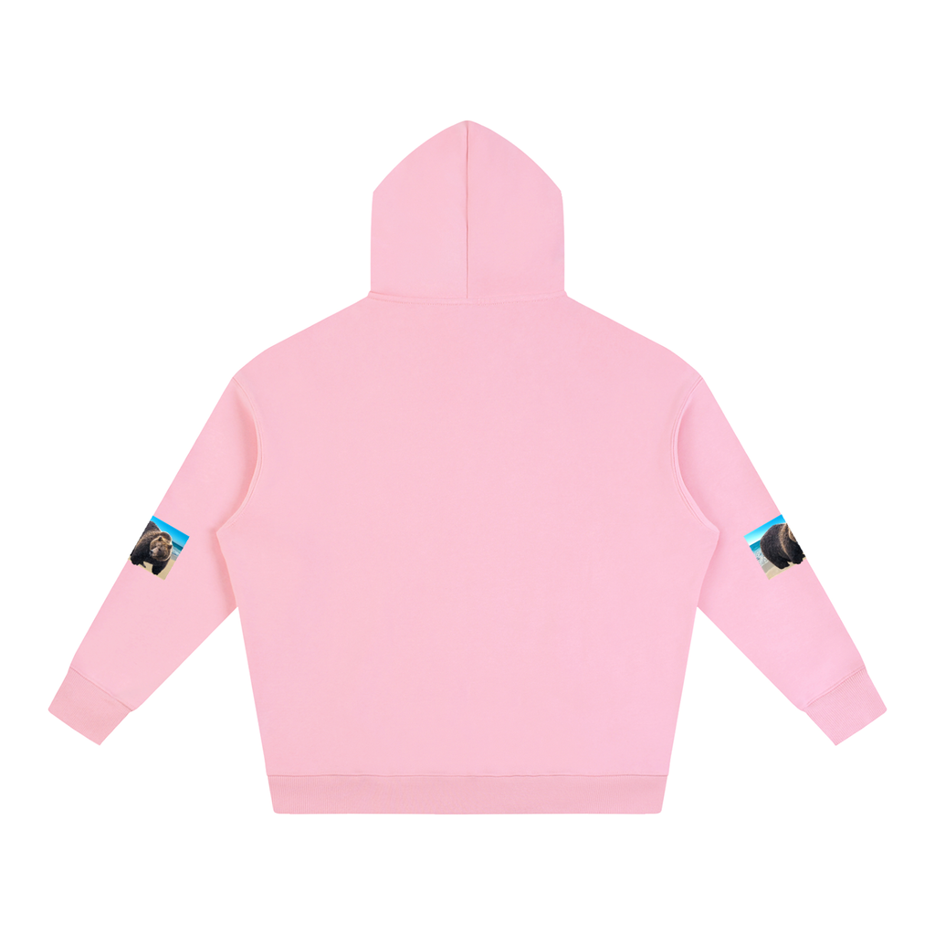 LW 123 Oversize Fleeced Hoodie