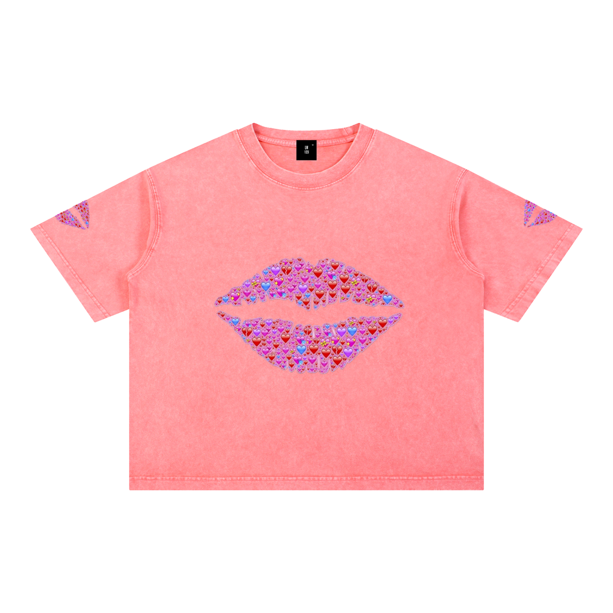 LW 123 Mineral Wash Boxy Cotton T-Shirt