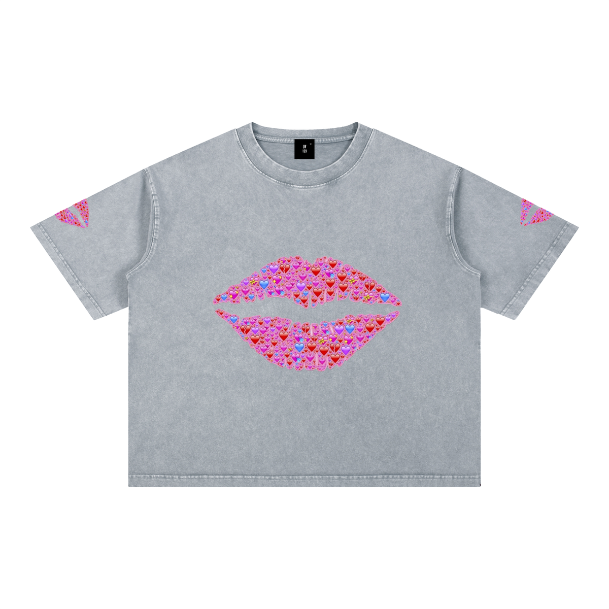 LW 123 Mineral Wash Boxy Cotton T-Shirt