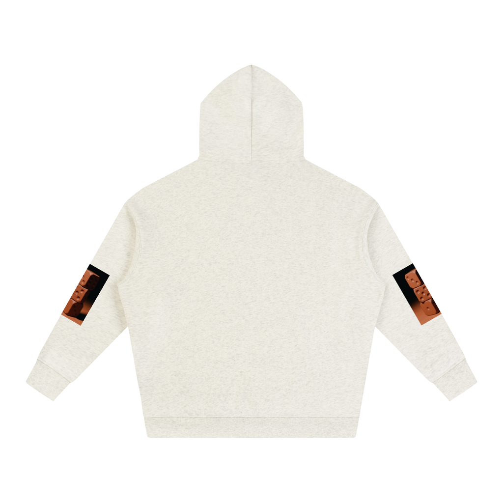 LW 123  Fleeced Hoodie