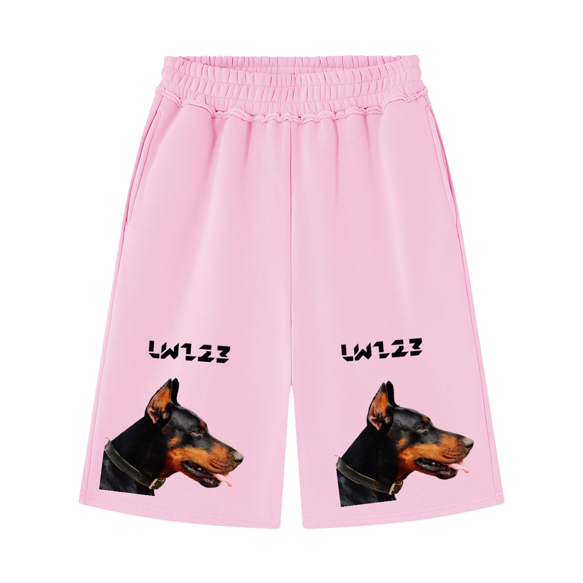LW 123 Raw Edge Fleece Shorts