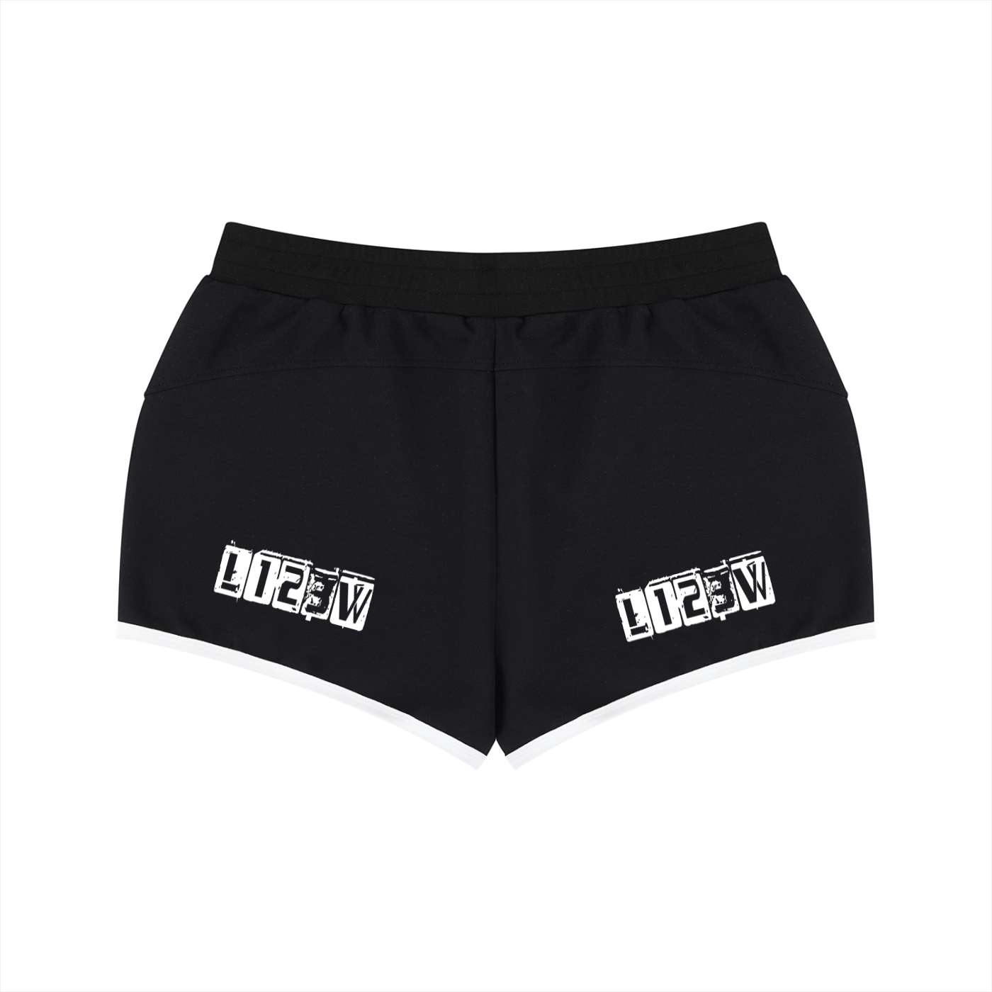 Women's Retro Contrast Binding Shorts