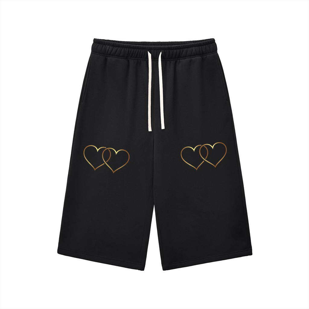 LW 123 Relaxed Drawstring Three-quarter Sweatpants