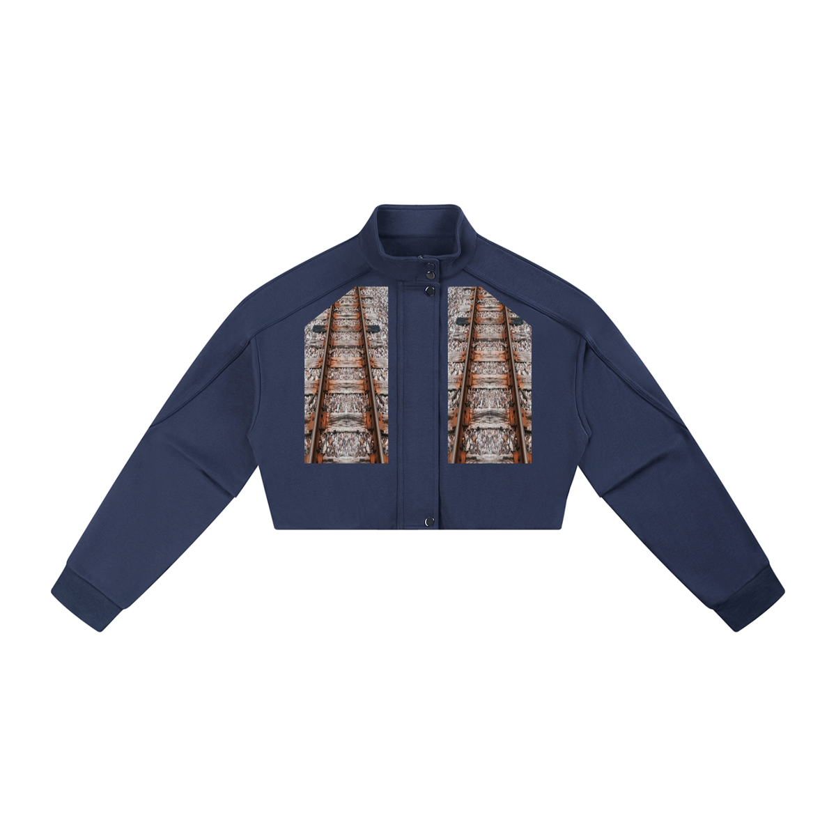 LW 123  Button-Front Jacket