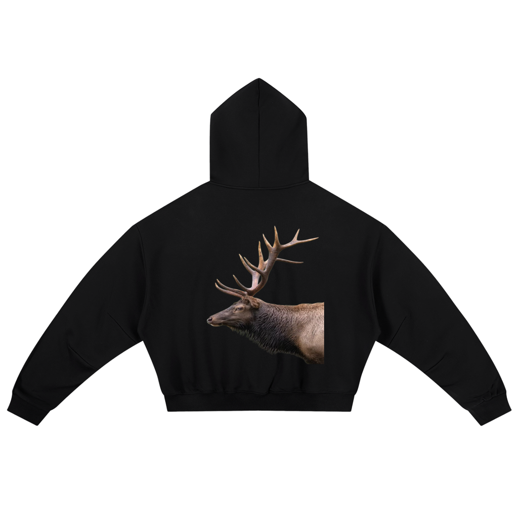 Essential Boxy Darted Sleeve Hoodie